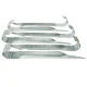 Steel Anchors for Trampoline, Swing and Goal Fixing, 6 pcs, 35 x 4 cm