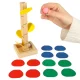 Medinis edukacinis žaislas Rutuliukų trasa Medis Montessori