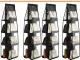 Hanging Closet Organizer for Bags and Shoes, Black