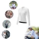 Rockbros 15210006004 TVI Women\'s Long Sleeve Cycling Jersey Size M - White