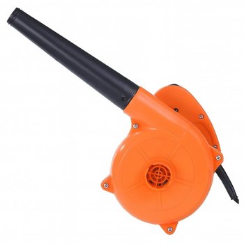 Electric Leaf Blower 1000W with 6-Speed Control, Orange