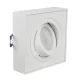 Maclean MCE464 W Recessed Ceiling Spotlight Fixture for MR16/GU10, White