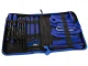 Car Upholstery and Radio Removal Tool Set Blue