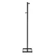 ModernHome Coat Rack Stand with 8 Hooks, 175 cm Metal Hall Tree for Entryway, black