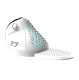 Delux M618XSD BT+2.4G RGB Wireless Vertical Ergonomic Computer Mouse, White