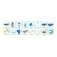 Bestway 56401N Rectangular Frame Pool 221x150x43 cm (16-in-1)