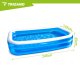 Trizand Inflatable Pool 262x175x50 cm, Blue
