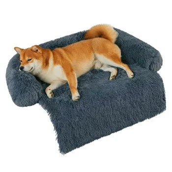 Soft Dog and Cat Bed Sofa Size M, 76x76x15 cm