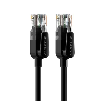 Cat6 UTP Network Cable 2m Black Gigabit Ethernet