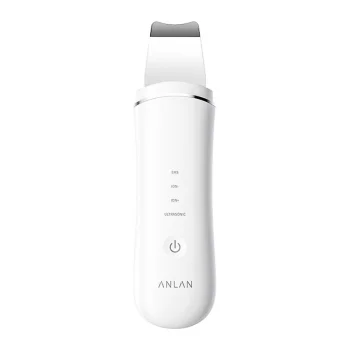 Anlan 01-ACPJ32-02A Ultrasonic Skin Scrubber White