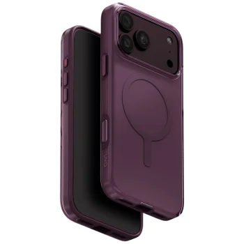 Uniq Clario Magclick Charging Case for iPhone 18 Pro Max / 17 Pro Max, Purple