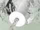 Shower Head with 5 Spray Modes and Water Filter, White