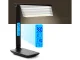 LED Desk Lamp with Clock and QI Wireless Charger