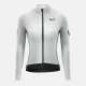 Rockbros YDWT006 TVI Women\'s Insulated Cycling Jersey Autumn/Winter L - White and Gray