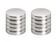 Neodymium Magnets 10x2 mm, Cylindrical, 10 pcs