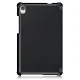 Lenovo Tab M8 (2nd Gen) Tri-fold Stand Leather Case Cover, Black