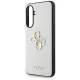 Guess Grained Big 4G Logo Small Classic Logo Phone Case Cover Samsung Galaxy A56 - beige