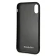 Mercedes Twister Leather Case for iPhone Xr - Black