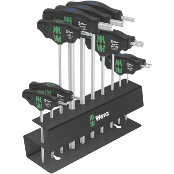 Wera Bicycle Set 6 Cross-Handle Screwdriver Set, 10-Piece