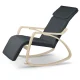 Sofotel Suzi Rocking Lounge Chair with Footrest, Grey