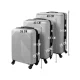 Hardshell Luggage Set 3-Piece with Spinner Wheels Trizand 26662, Grey