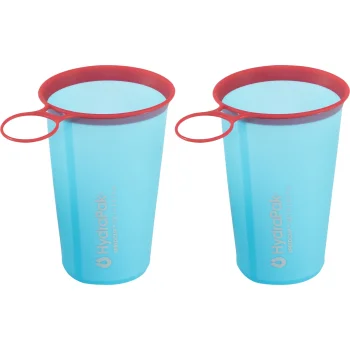 HydraPak SpeedCup sulankstomi puodeliai 150 ml, 2 vnt., mėlyni