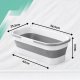 Collapsible Silicone Laundry and Shopping Basket