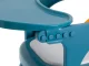 Kids Feeding and Play Chair with Table, Yellow/Blue
