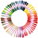 Ruhhy Embroidery Thread Set, 50 Colors