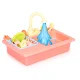 Multistore HC485046 Kids Play Sink with Water Faucet and 12 Accessories