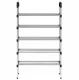 Metal Shoe Rack, 7 Tiers, 140x54.5x28cm