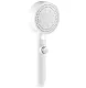 White Shower Head with 5 Spray Modes and STOP Function