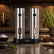 Electric Salt and Pepper Grinder Set KADEN 2 pcs with USB-C Charging Base