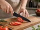 Kitchen Knife Set 5 Knives + Peeler, Black Blades
