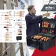 Wiha 9300-702 Competence XL Electrician\'s Tool Set in Case