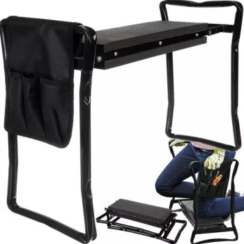 Gardlov Folding Garden Kneeler and Seat with Tools