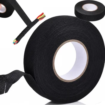 Fabric Electrical Tape 15mm x 15m, Black