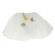 Kids Unicorn Carnival Costume: Headband & Tulle Skirt, 3-6 Years, White