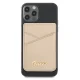 Guess Saffiano MagSafe Card Wallet GUWMSSASLGO Gold