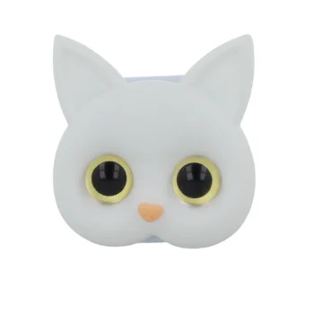 TFO Cat Holder Phone Grip with Mirror, White