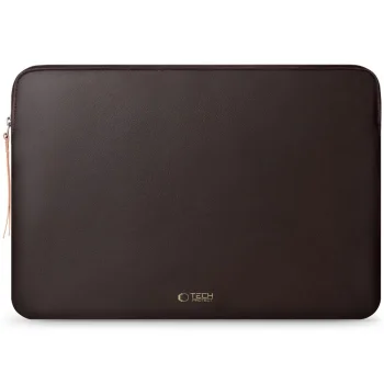 Tech-Protect Fleece Laptop Sleeve 13-14", Brown