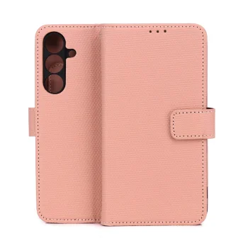 TFO Smart Triangle Wallet Case for Samsung Galaxy S25 FE, Pink