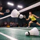 Durable Nylon Badminton Shuttlecocks 5-Piece Set for Training, White