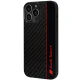 Audi Carbon Fiber Stripe Case for iPhone 13 / 13 Pro Black