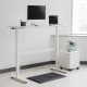 Ergo Office ER-401 W Height Adjustable Desk, 140x60cm, White