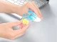Compact Pill Puncher for Blister Packs, Blue/White