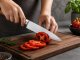 Kitchen Knife Set with Peeler, 6 Pieces, Stainless Steel, Silver
