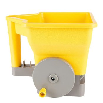 Handheld Seed and Fertilizer Spreader 3L with Adjustable Dispenser