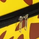 Kids Travel Suitcase with Wheels Giraffe, Cabin Luggage, 23.5L, Yellow/Brown