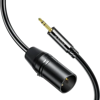 Orico AXKF 3.5 mm Mini Jack to XLR Female Audio Cable 5 m - Black